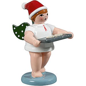 Angels Baker Angels (Ellmann) Baker Angel with Hat and Baking Tray - 6,5 cm / 2.5 inch