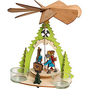 Weihnachtspyramiden 1-stckige Pyramiden Bastelset 1-stckige Pyramide Erzgebirge - 18 cm