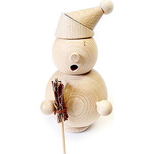 Ruchermnner Weihnachtsmnner Bastelset Rucherkugelmann Weihnachtsmann - 13 cm