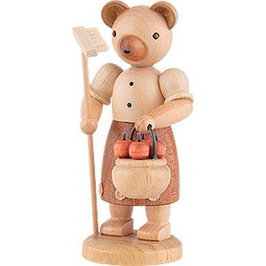 Small Figures & Ornaments Müller Kleinkunst Bears Bear Gardener (female) - 10 cm / 4 inch