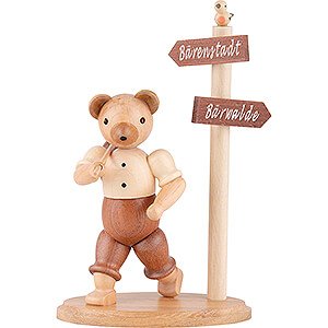 Small Figures & Ornaments Müller Kleinkunst Bears Bear Wanderer - 13 cm / 5 inch