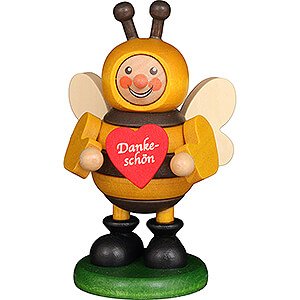 Small Figures & Ornaments everything else Bee With Heart - 10 cm / 3.9 inch