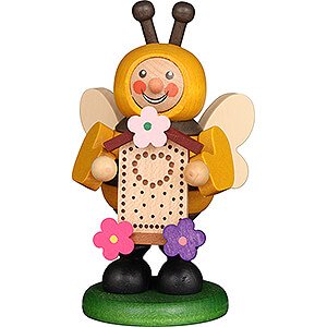 Small Figures & Ornaments everything else Bee With Insect House - 10 cm / 3.9 inch