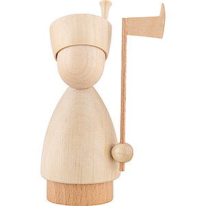 Krippenfiguren Hennig-Krippe lasiert gro Bergmann natur - 8,5 cm