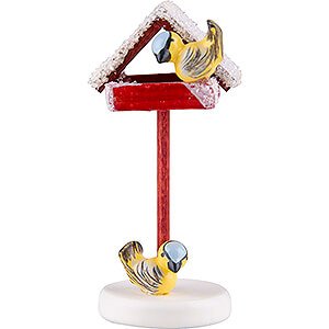 Angels Flade Flax Haired Angels Bird House with Titmouse - 4,5 cm / 1.7 inch