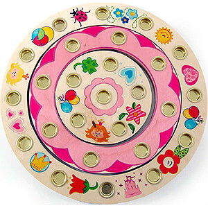 Wooden Toys Decoration and more Birthday Ring, Princess - 21,5 cm / 8.5 inch