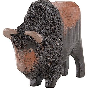 Small Figures & Ornaments Werner Animals Bison - female - 4 cm / 1.6 inch