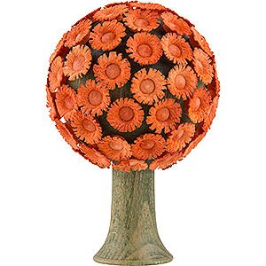 Kleine Figuren & Miniaturen Flade Flachshaarkinder Bltenbaum orange - 6x4 cm