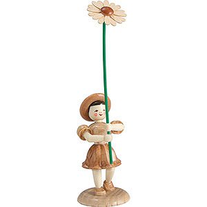 Kleine Figuren & Miniaturen Blumenkinder Blumenkind Gänseblümchen , natur - 12 cm