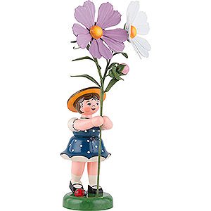 Kleine Figuren & Miniaturen Hubrig Blumenkinder Blumenkind Mdchen mit Cosmea - 24 cm