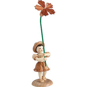 Kleine Figuren & Miniaturen Blumenkinder Blumenkind Nelke, natur - 12 cm