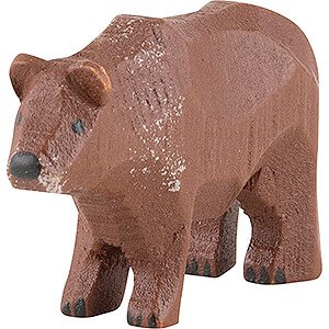 Small Figures & Ornaments Werner Animals Brown Bear - 2,6 cm / 1 inch