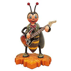 Small Figures & Ornaments Hubrig Beetles Bumblebee with Electric Guitar - 8 cm / 3 inch