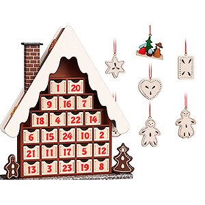 Specials Bundle - Smoking Advent Calendar with Ornaments - 46 cm / 18.1 inch