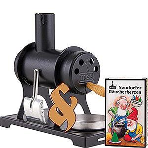 Smokers All Smokers Bundle - Smoking Stove - The Workshop Stove Black plus one pack of incense