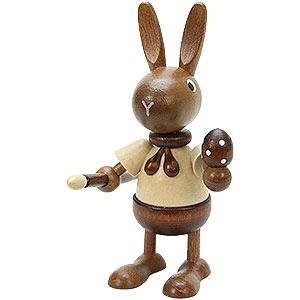 Small Figures & Ornaments Easter World Bunny Painter Natural - 10,5 cm / 4.1 inch