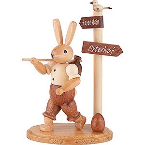 Small Figures & Ornaments Easter World Bunny Wanderer - 13 cm / 5 inch