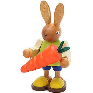 Small Figures & Ornaments Easter World Bunny with Carrot - 8,5 cm / 3.3 inch