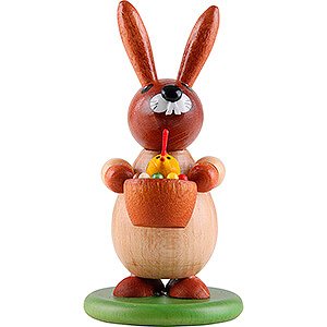 Small Figures & Ornaments Easter World Bunny with Chick - 9 cm / 3.5 inch