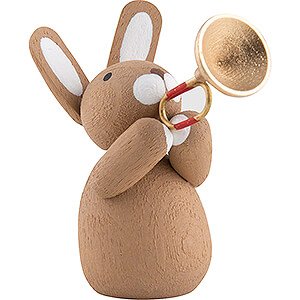 Easter Bunny with Trumpet - 3,5 cm / 1.4 inch