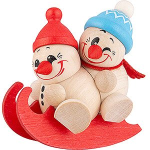 Small Figures & Ornaments Cool Man (Karsten Braune) COOL MAN Double Sled - 5 cm / 2 inch
