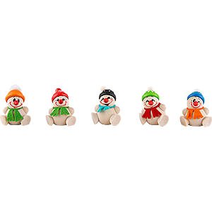 Small Figures & Ornaments Cool Man (Karsten Braune) COOL MAN Junior with Scarf - 5 pcs. - 6 cm / 2.4 inch