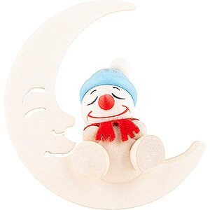 Small Figures & Ornaments Cool Man (Karsten Braune) COOL MAN Sleeping in the Moon - 5 cm / 2 inch