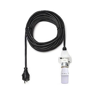 Advent Stars and Moravian Christmas Stars Herrnhuter Star A4 Cable for Outside Star 29-00-A4 and 29-00-A7, 10m Black, LED, Cover Opal