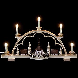 Candle Arches All Candle Arches Candle Arch - Carolers Village - 57 cm / 22 inch - 120 V Electr. (US-Standard)