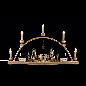 Candle Arches Illuminated inside Candle Arch - 