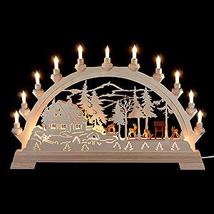 Candle Arches All Candle Arches Candle Arch - Deer - 65x40 cm / 26x16 inch