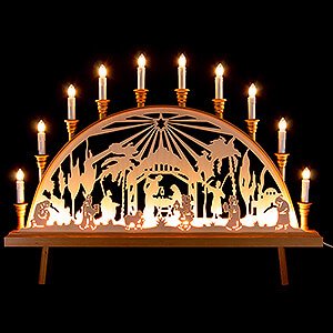 Candle Arches Nativity & Christmas Candle Arch - Nativity - 67x50 cm / 26.4x19.7 inch