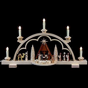 Candle Arches All Candle Arches Candle Arch - Nativity Scene - 57 cm / 22 inch - 120 V Electr. (US-Standard)