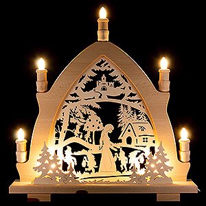 Candle Arches All Candle Arches Candle Arch - Snow White - 42x43 cm / 16.5x16.9 inch