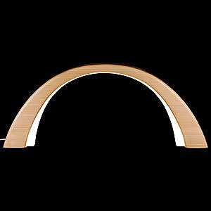 Candle Arches Blank Candle Arches Candle Arch - Spruce Natural, with Electric Lights - 55x23,5 cm / 2 inch
