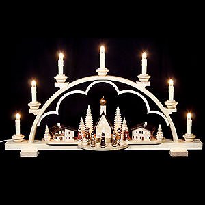 Candle Arches All Candle Arches Candle Arch - Village in the Alps - 64 cm / 25 inch - 120 V Electr. (US-Standard)