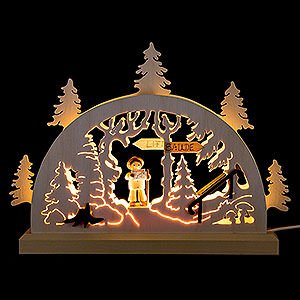Candle Arches Forest & Animals Candle Arch - Walking Tour - 23x15 cm / 9.1x5.9 inch