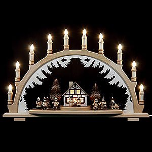 Candle Arches All Candle Arches Candle Arch - Winterchildren - 67x42 cm / 26x17 inch