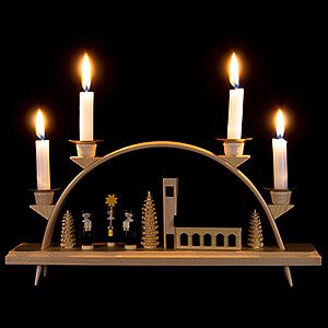 Candle Arches All Candle Arches Candle Arch - With Church  - 33x15 cm / 13x5.9 inch