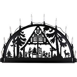 Candle Arches All Candle Arches Candle Arch for Outside - Forest Hut - 100-300 cm / 40-120 inch
