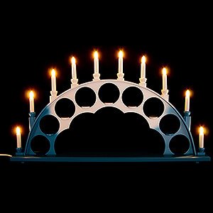 Candle Arches Blank Candle Arches Candle Arch without Angels with Electric Lights - 70x40 cm / 27.5x15.7 inch
