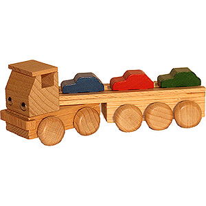 Wooden Toys Our world in miniature Car Transporter - Colored - 5 cm / 2 inch