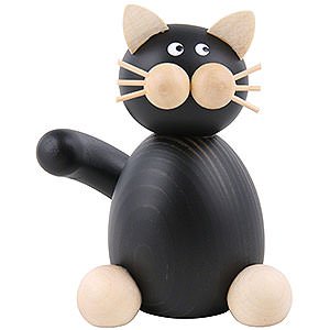 Small Figures & Ornaments Martin Animals Cat Hilde Sitting - 7 cm / 2.8 inch