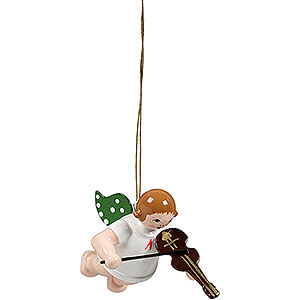 Baumschmuck Engel Baumbehang Schwebeengel Christbaumschmuck Schwebeengel mit Bratsche - 6,5 cm