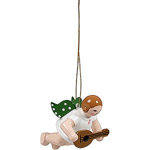Baumschmuck Engel Baumbehang Schwebeengel Christbaumschmuck Schwebeengel mit Mandoline - 6,5 cm