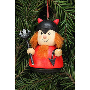 Baumschmuck Strolche & Andere Christbaumschmuck Wackelmnnchen Teufelchen - 7,0 cm