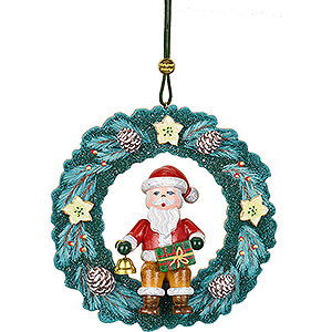 Baumschmuck Spielzeug-Design Christbaumschmuck Weihnachtsmann Adventskranz - 9 cm