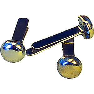 Advent Stars and Moravian Christmas Stars Replacement parts Clamps for Indoor Stars 29-00-I4 Bis 29-00-I8, Brass - 50 pcs.