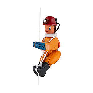 Wooden Toys Construction games Hampelmnner Climbing Figure Klettermax Cave Explorer/Speleologist - 6,5 cm / 2.6 inch