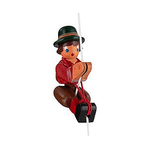 Wooden Toys Construction games Hampelmnner Climbing Figure Klettermax Climbing Woman - 6,5 cm / 2.6 inch